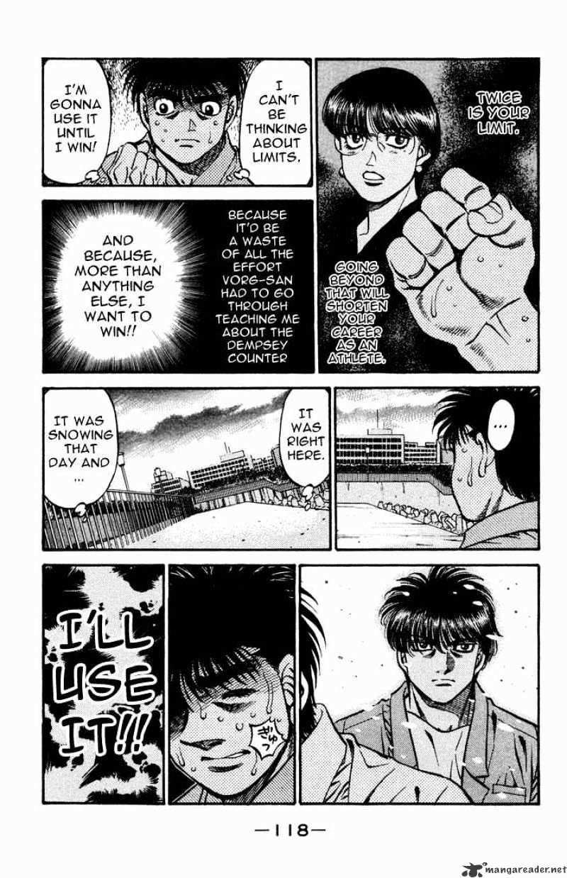 Hajime no Ippo: Fighting Spirit, Chapter 478 image 16